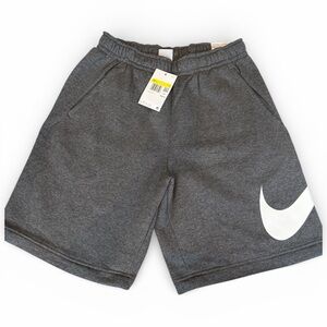 NWT Nike Heather Grey Knee Length Sweat Shorts Men's Size Small
